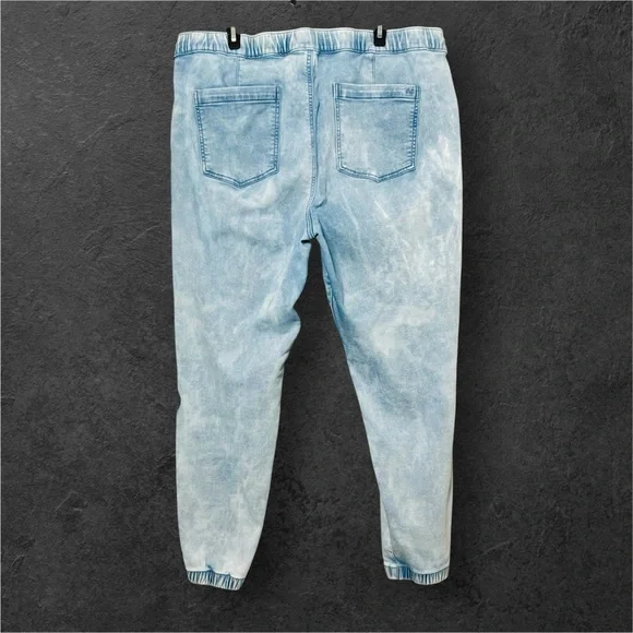 American Eagle | Cozy Next Level Stretch Denim Joggers/Jeans 22 L - Picture 4 of 12